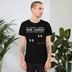 Essenzielles Unisex T-Shirt – Bella + Canvas 3001 | LINKES ARGUMENT