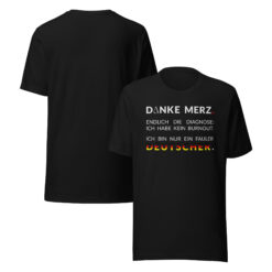 Essenzielles Unisex T-Shirt – Bella + Canvas 3001 | DANKE MERZ