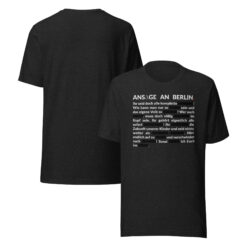 Essenzielles Unisex T-Shirt – Bella + Canvas 3001 | GESCHWÄRZT