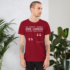 Essenzielles Unisex T-Shirt – Bella + Canvas 3001 | LINKES ARGUMENT