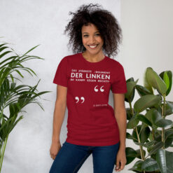 Alternative view of Essenzielles Unisex T-Shirt – Bella + Canvas 3001 | LINKES ARGUMENT