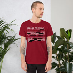 Essenzielles Unisex T-Shirt – Bella + Canvas 3001 | GESCHWÄRZT