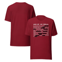 Essenzielles Unisex T-Shirt – Bella + Canvas 3001 | GESCHWÄRZT