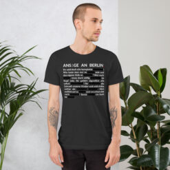 Essenzielles Unisex T-Shirt – Bella + Canvas 3001 | GESCHWÄRZT