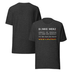 Essenzielles Unisex T-Shirt – Bella + Canvas 3001 | DANKE MERZ