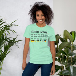Essenzielles Unisex T-Shirt – Bella + Canvas 3001 | DANKE MERZ