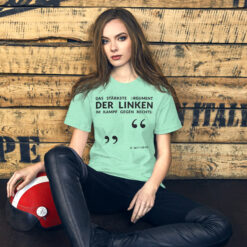 Essenzielles Unisex T-Shirt – Bella + Canvas 3001 | LINKES ARGUMENT