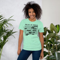 Essenzielles Unisex T-Shirt – Bella + Canvas 3001 | GESCHWÄRZT