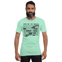 Essenzielles Unisex T-Shirt – Bella + Canvas 3001 | GESCHWÄRZT