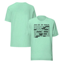 Essenzielles Unisex T-Shirt – Bella + Canvas 3001 | GESCHWÄRZT