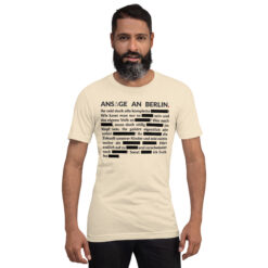 Essenzielles Unisex T-Shirt – Bella + Canvas 3001 | GESCHWÄRZT