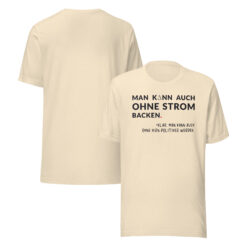 Essenzielles Unisex T-Shirt – Bella + Canvas 3001 | OHNE HIRN