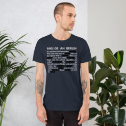 Essenzielles Unisex T-Shirt – Bella + Canvas 3001 | GESCHWÄRZT