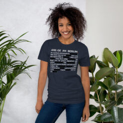 Essenzielles Unisex T-Shirt – Bella + Canvas 3001 | GESCHWÄRZT