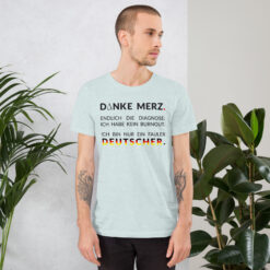Essenzielles Unisex T-Shirt – Bella + Canvas 3001 | DANKE MERZ
