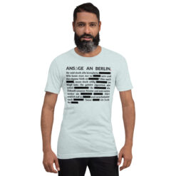 Essenzielles Unisex T-Shirt – Bella + Canvas 3001 | GESCHWÄRZT