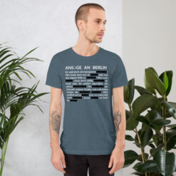 Essenzielles Unisex T-Shirt – Bella + Canvas 3001 | GESCHWÄRZT