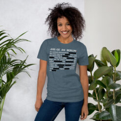 Essenzielles Unisex T-Shirt – Bella + Canvas 3001 | GESCHWÄRZT