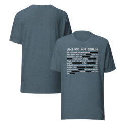 Essenzielles Unisex T-Shirt – Bella + Canvas 3001 | GESCHWÄRZT