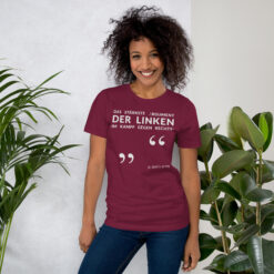 Essenzielles Unisex T-Shirt – Bella + Canvas 3001 | LINKES ARGUMENT