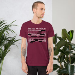 Essenzielles Unisex T-Shirt – Bella + Canvas 3001 | GESCHWÄRZT
