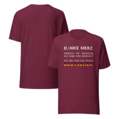 Essenzielles Unisex T-Shirt – Bella + Canvas 3001 | DANKE MERZ