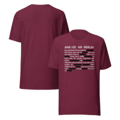 Essenzielles Unisex T-Shirt – Bella + Canvas 3001 | GESCHWÄRZT