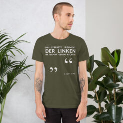Essenzielles Unisex T-Shirt – Bella + Canvas 3001 | LINKES ARGUMENT