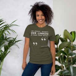 Essenzielles Unisex T-Shirt – Bella + Canvas 3001 | LINKES ARGUMENT