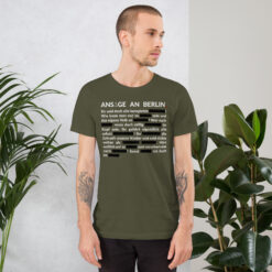 Essenzielles Unisex T-Shirt – Bella + Canvas 3001 | GESCHWÄRZT