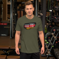 Essenzielles Unisex T-Shirt – Bella + Canvas 3001 | UNSER VIBE