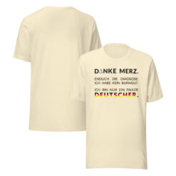 Essenzielles Unisex T-Shirt – Bella + Canvas 3001 | DANKE MERZ