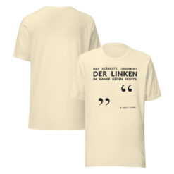 Essenzielles Unisex T-Shirt – Bella + Canvas 3001 | LINKES ARGUMENT
