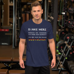 Essenzielles Unisex T-Shirt – Bella + Canvas 3001 | DANKE MERZ