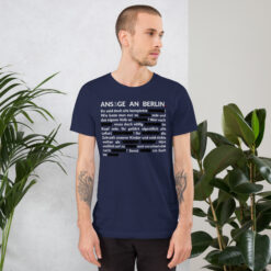 Essenzielles Unisex T-Shirt – Bella + Canvas 3001 | GESCHWÄRZT