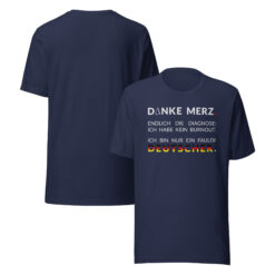 Essenzielles Unisex T-Shirt – Bella + Canvas 3001 | DANKE MERZ