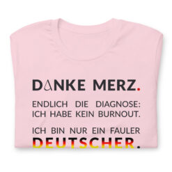 Essenzielles Unisex T-Shirt – Bella + Canvas 3001 | DANKE MERZ