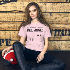 Essenzielles Unisex T-Shirt – Bella + Canvas 3001 | LINKES ARGUMENT