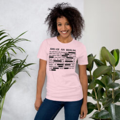 Essenzielles Unisex T-Shirt – Bella + Canvas 3001 | GESCHWÄRZT