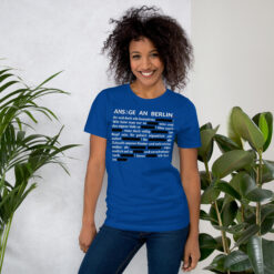 Essenzielles Unisex T-Shirt – Bella + Canvas 3001 | GESCHWÄRZT