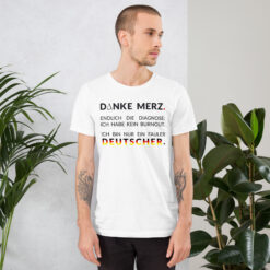 Essenzielles Unisex T-Shirt – Bella + Canvas 3001 | DANKE MERZ