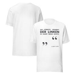 Essenzielles Unisex T-Shirt – Bella + Canvas 3001 | LINKES ARGUMENT