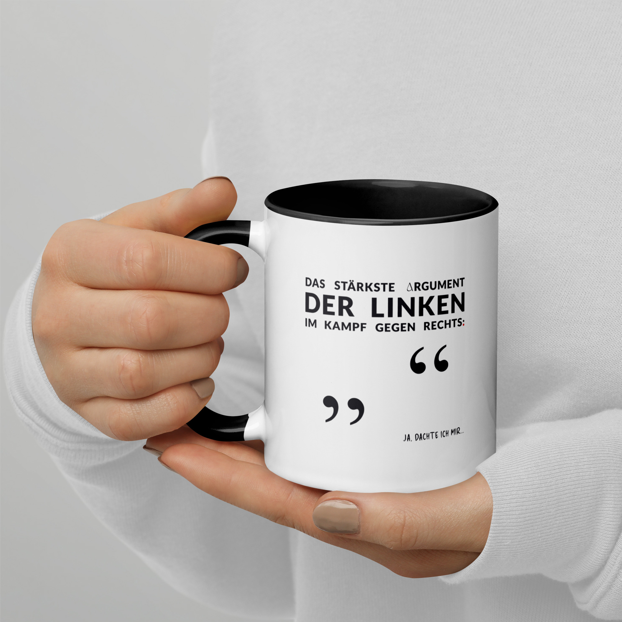 Bunte Tasse mit farbiger Innenseite | LINKES ARGUMENT – Bild 41