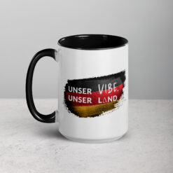 Bunte Tasse mit farbiger Innenseite | UNSER VIBE
