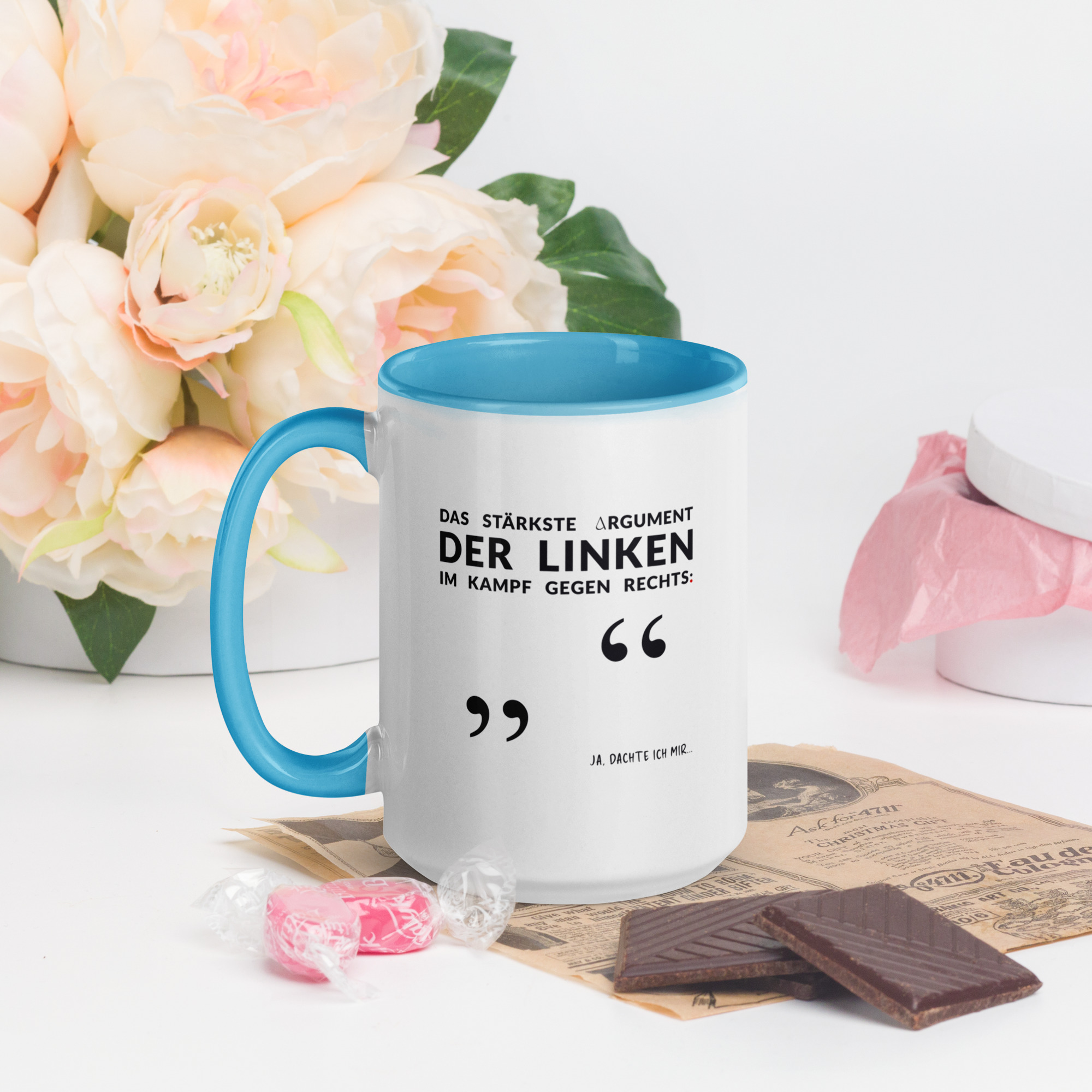 Bunte Tasse mit farbiger Innenseite | LINKES ARGUMENT – Bild 26