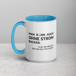 Tasse mit farbiger Innenseite | OHNE HIRN