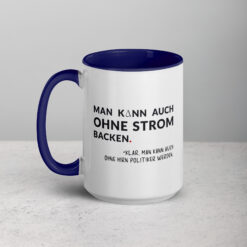 Tasse mit farbiger Innenseite | OHNE HIRN