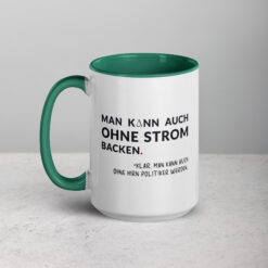 Tasse mit farbiger Innenseite | OHNE HIRN