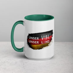 Bunte Tasse mit farbiger Innenseite | UNSER VIBE