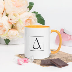 Bunte Tasse mit farbiger Innenseite | DANKE MERZ